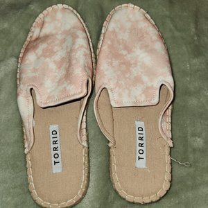 Torrid Blush TieDye Slip On Shoes